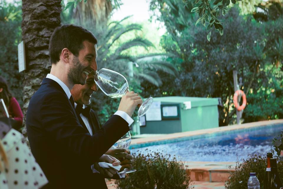 Sommelier para el evento