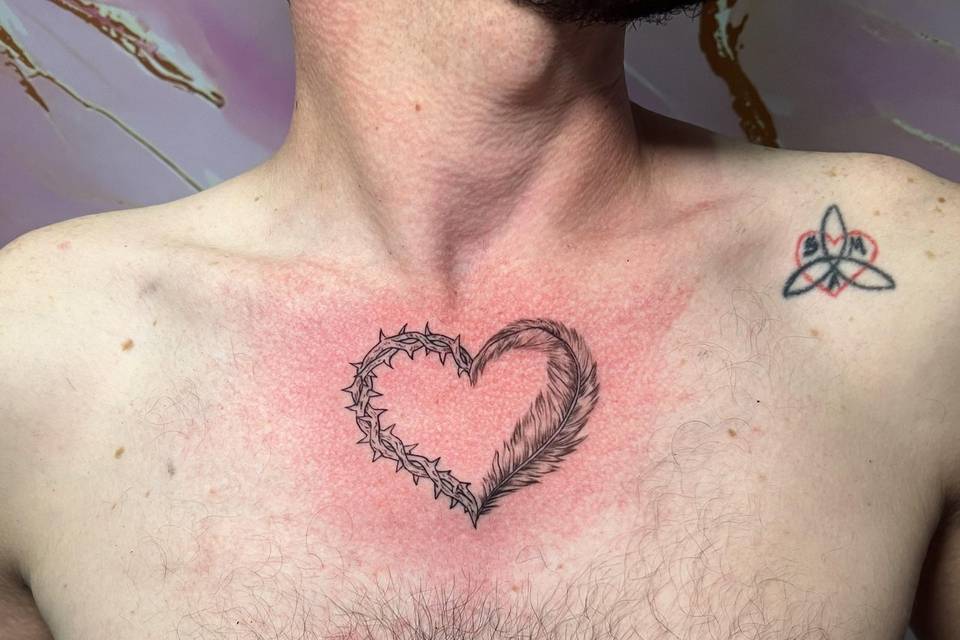 Corazón espinas