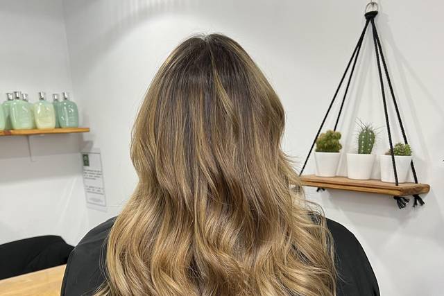Coloración balayage