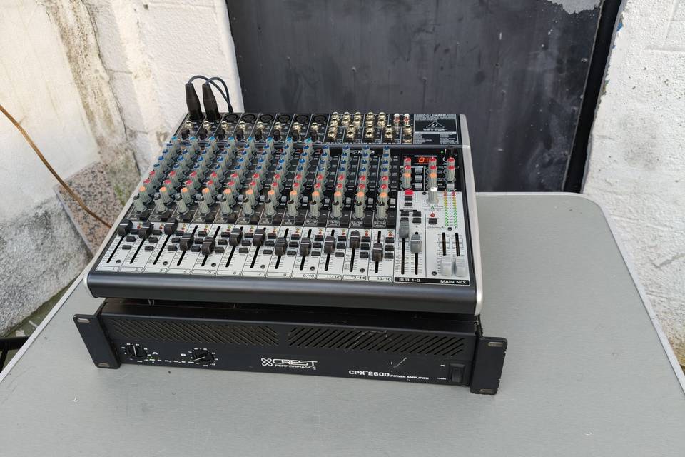 Mesa de sonido