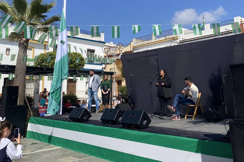 Sonorización del Día de Andalucía