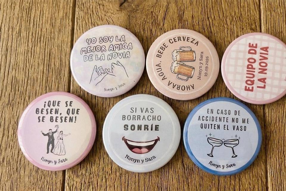 Chapas personalizadas