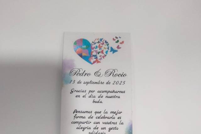 Detalle de boda
