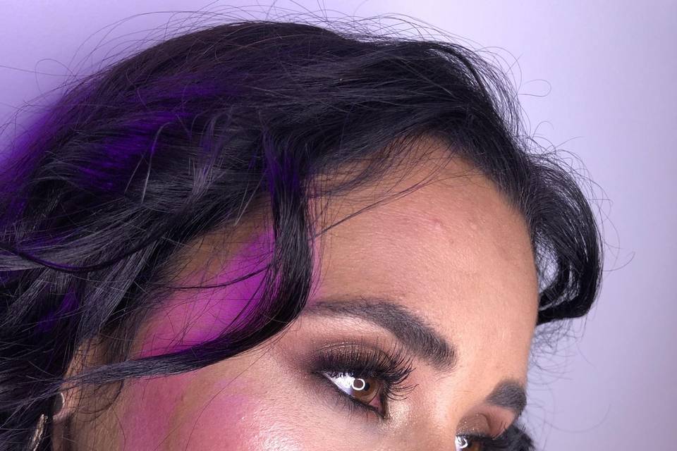 Maquillaje glam