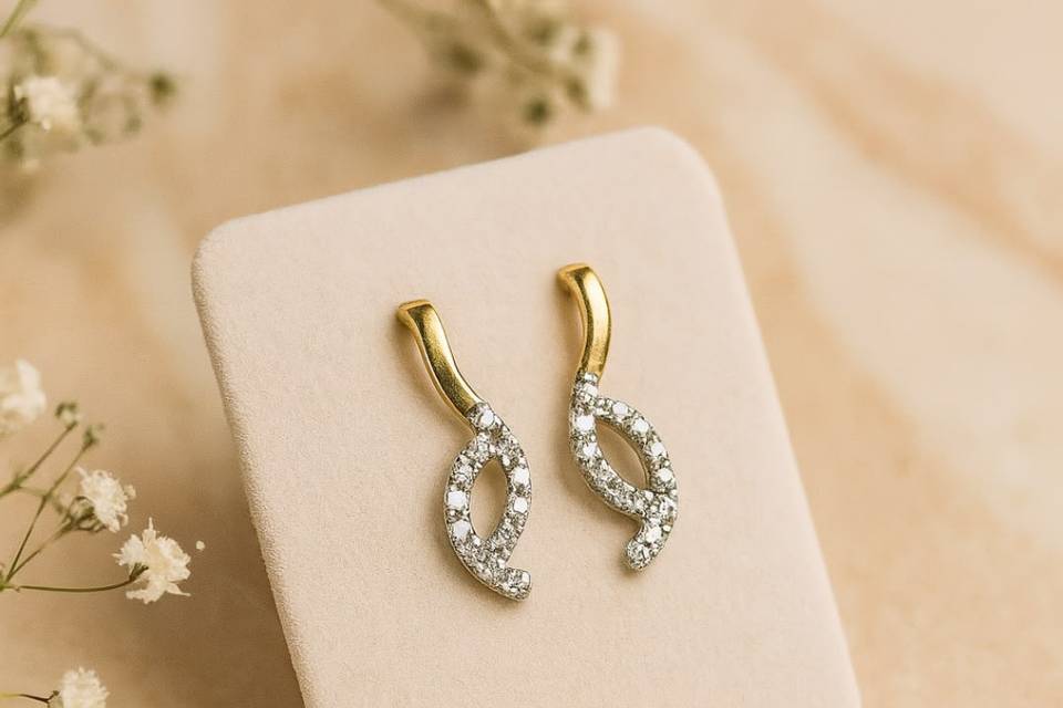 Pendientes oro 18k