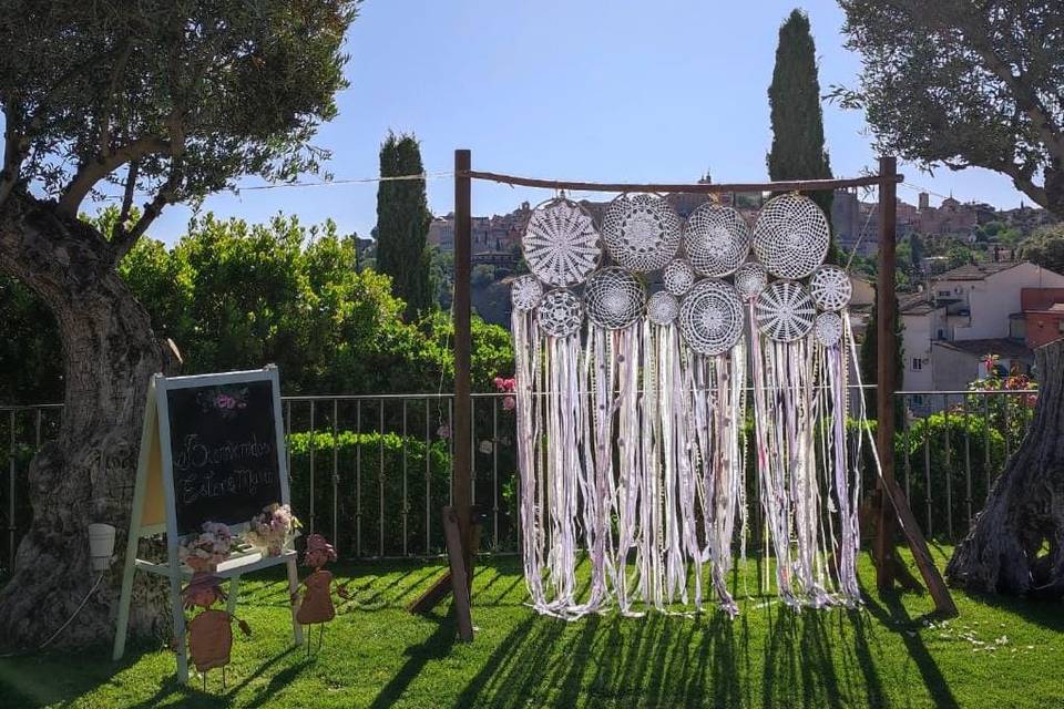 Photocall boho chic