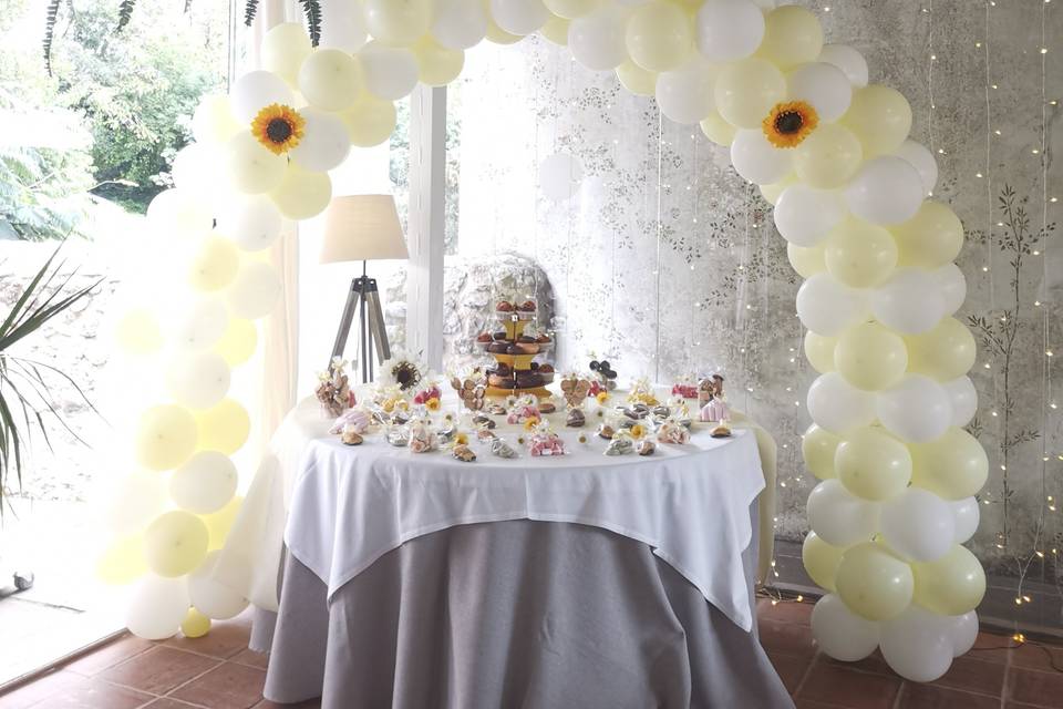 Decoración con globos