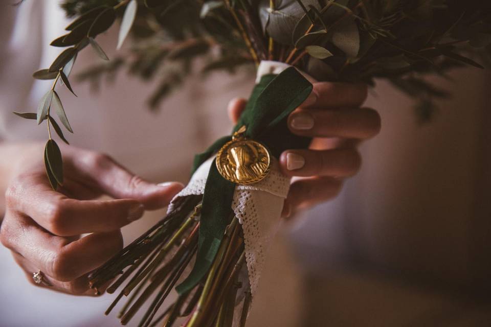 Detalle ramo novia
