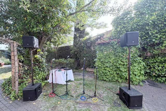 Sonorización Coro en Coctel