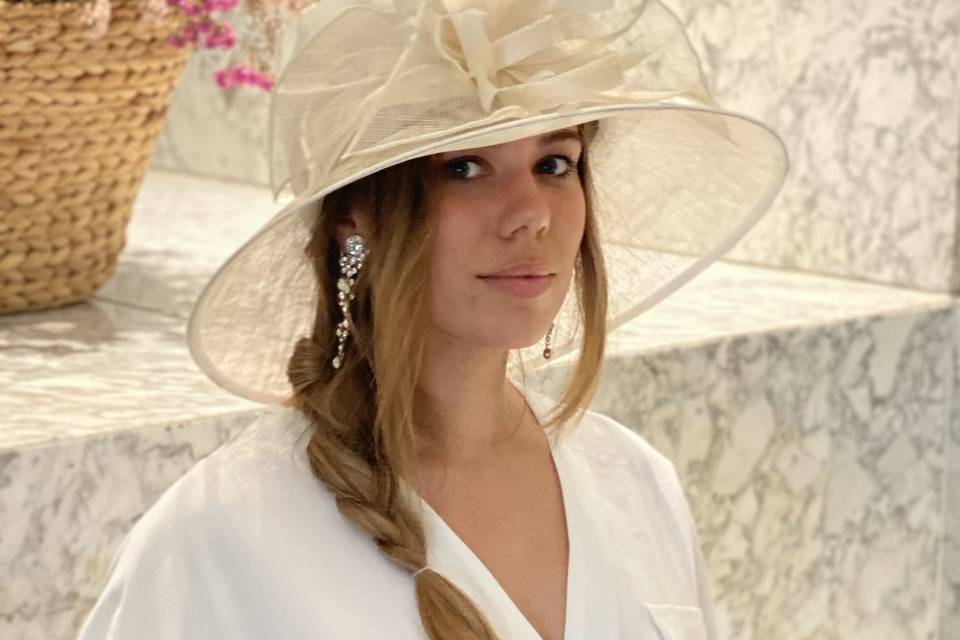 Sombrero invitada o novia