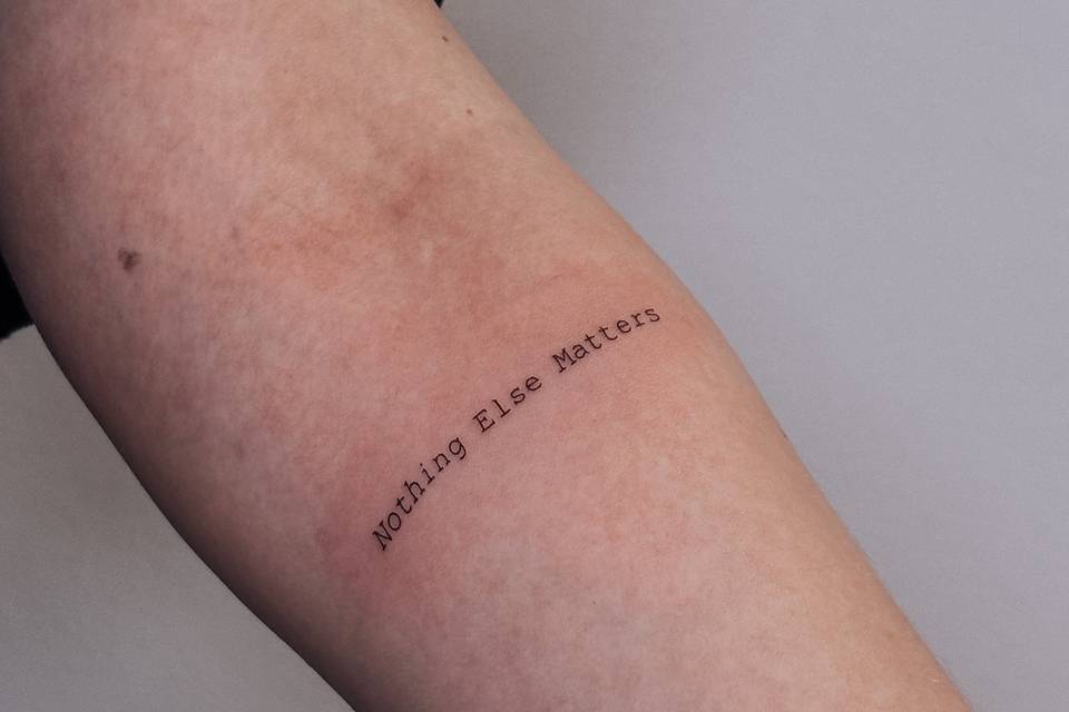 Nothing else matters