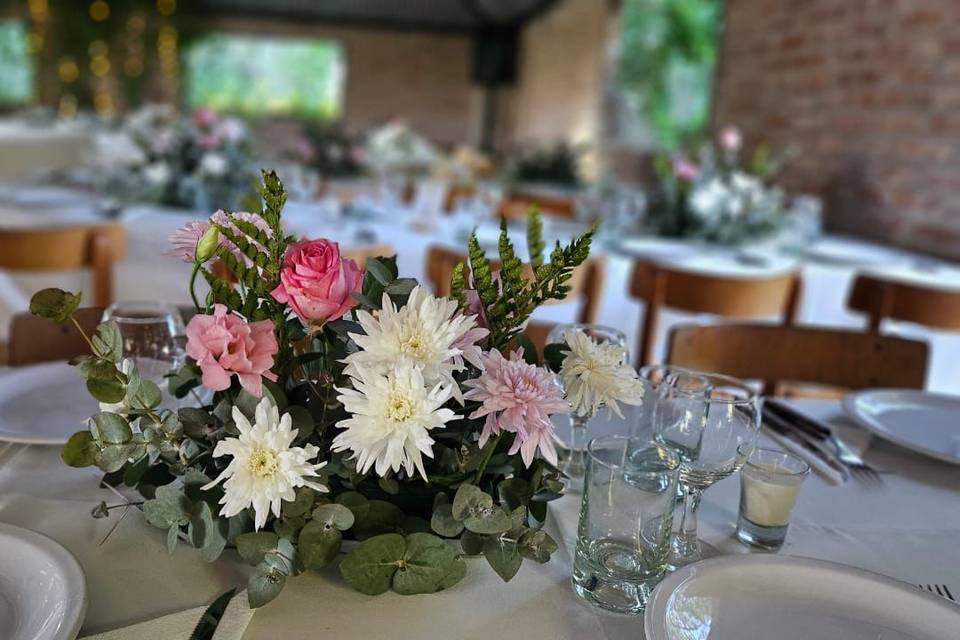Arreglos florales mesa