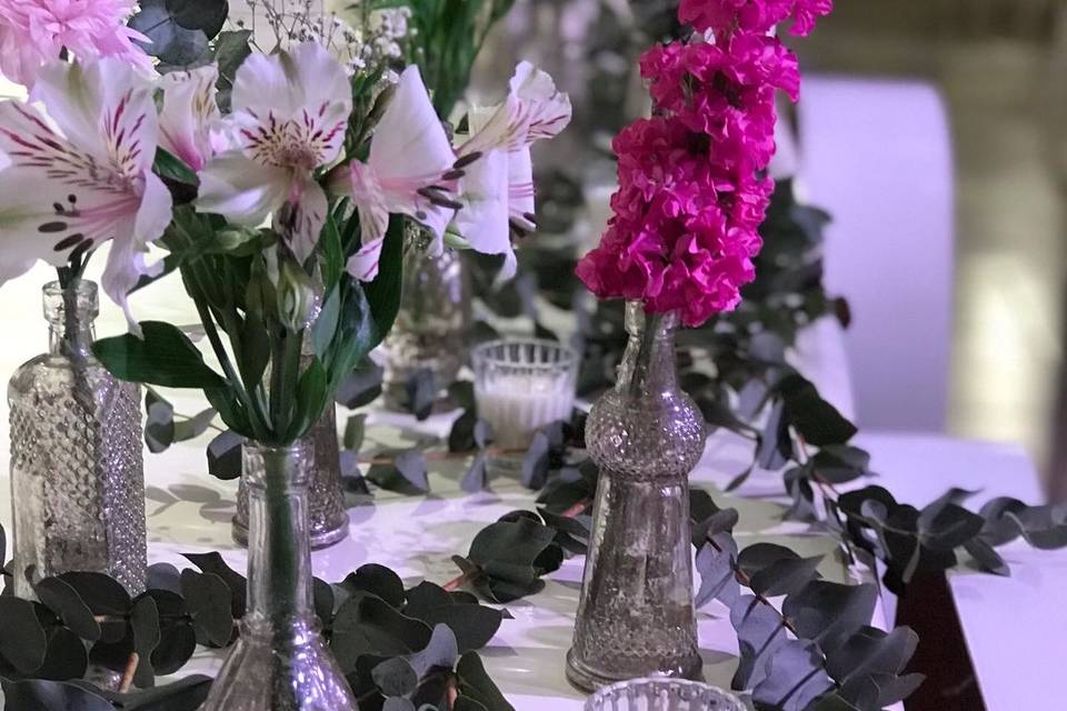 Arreglos florales mesa