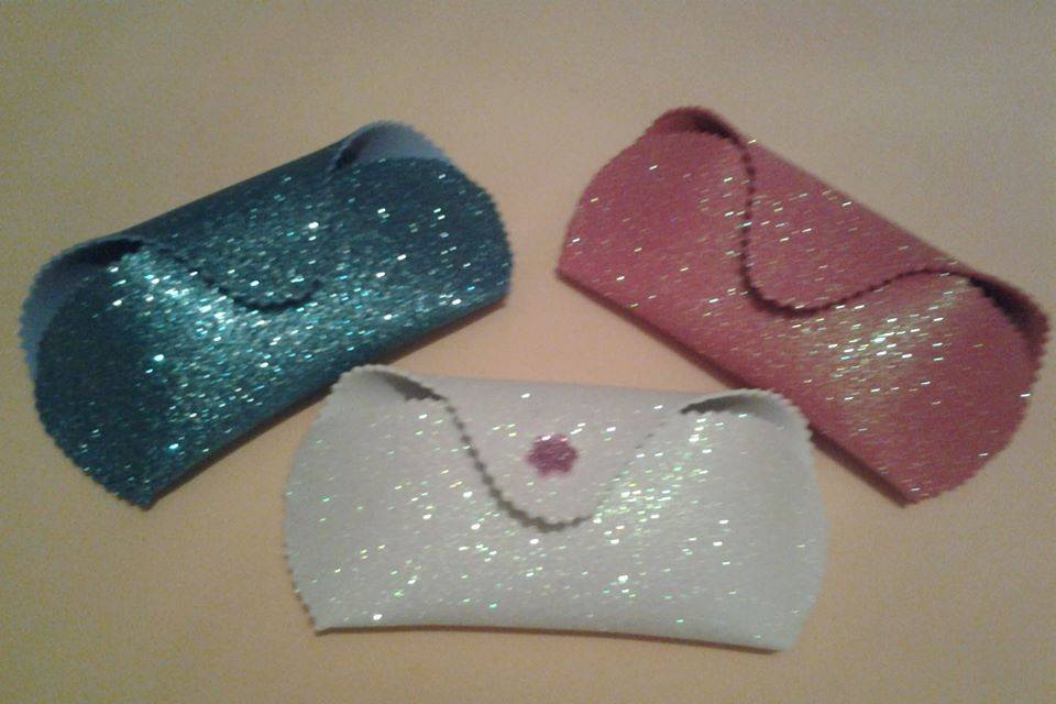 Fundas de gafas brillantes