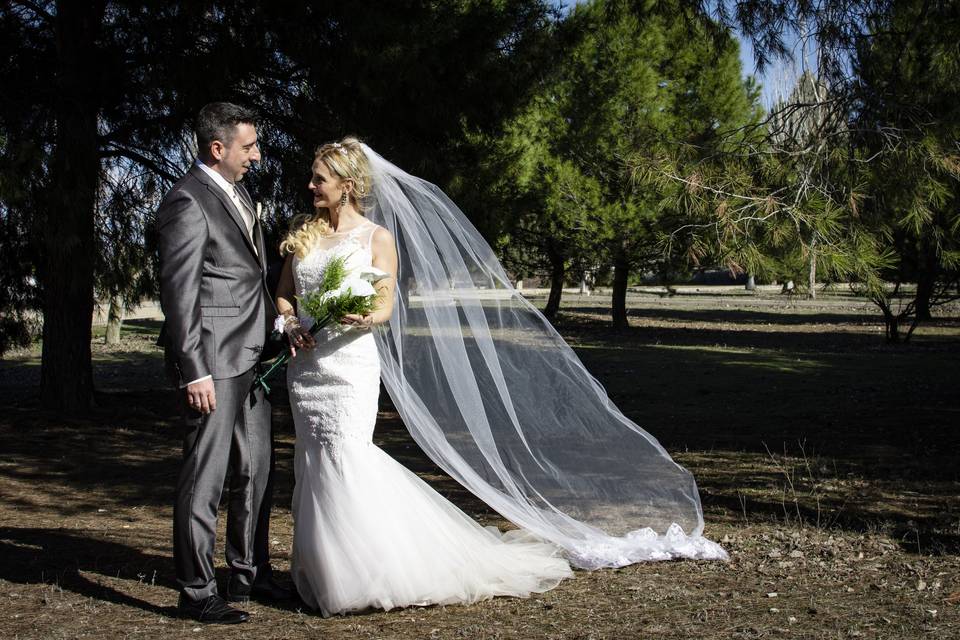 La novia en la fiesta