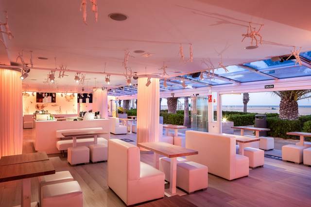Salón y terraza