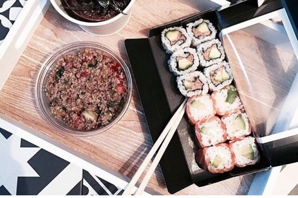 Mixto de uramaki