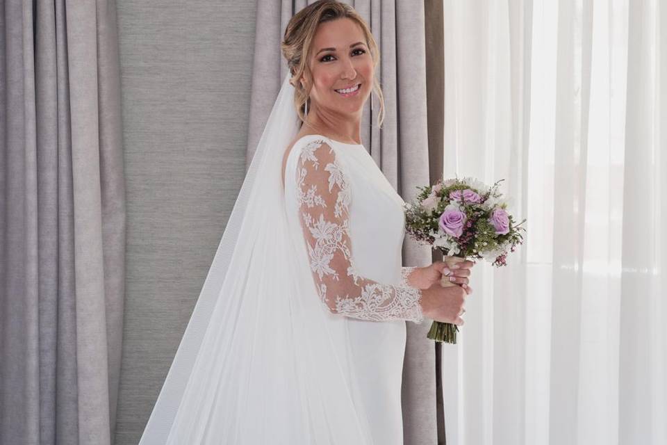 Novia radiante