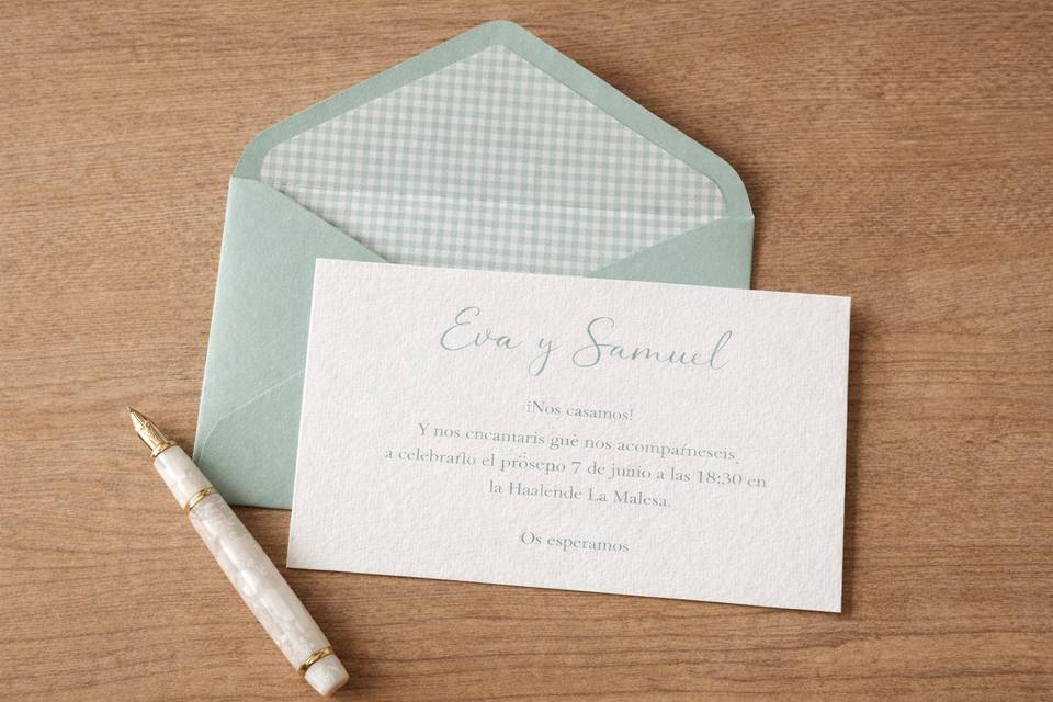 Invitaciones de boda