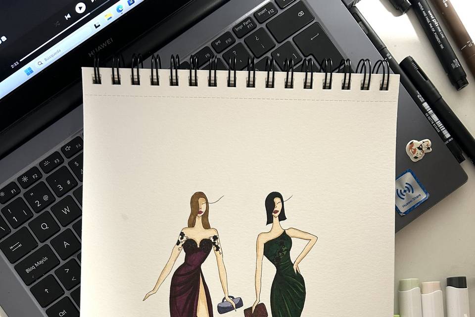 Invitadas de boda