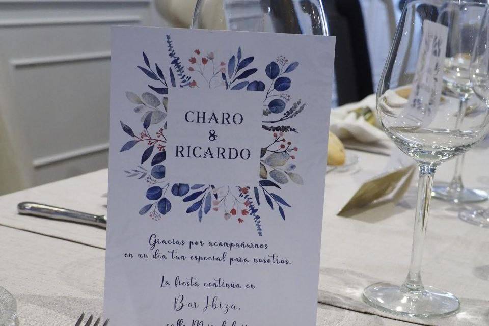 Tarjetas de agradecimiento