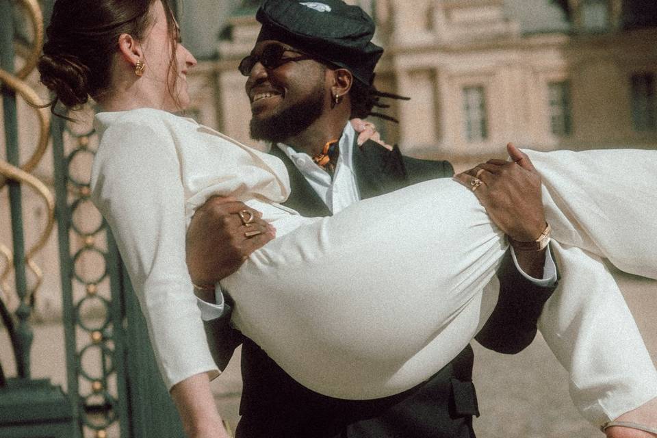 Boda civil en Paris
