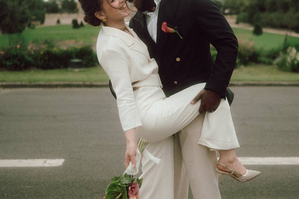 Boda civil en Paris