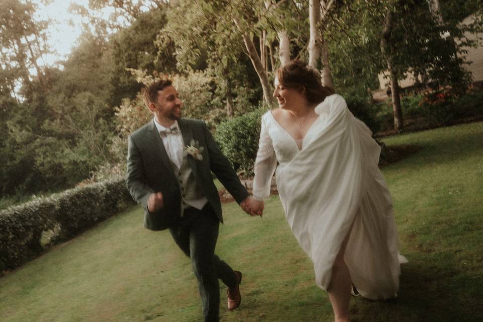 Evasion de los novios