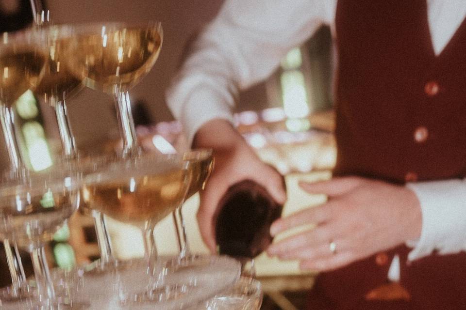 Champán de boda