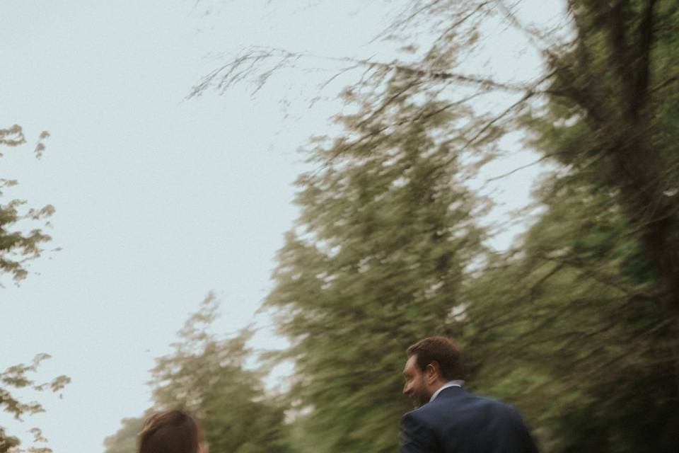 Escapada de los novios