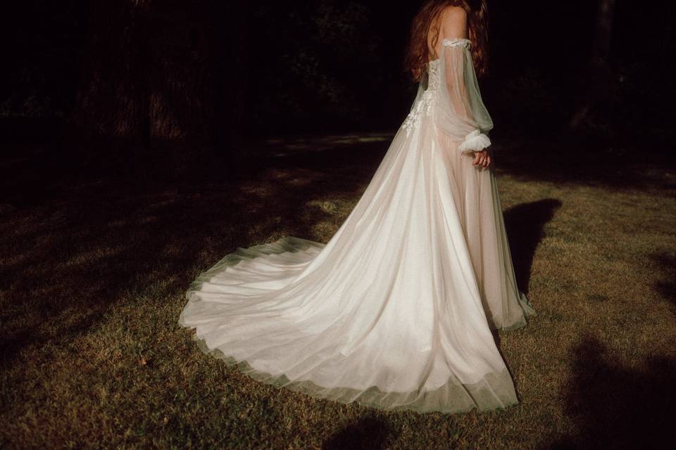 Detalles vestido de novia