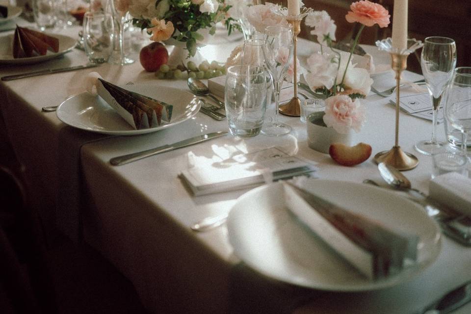 Decoración boda bridgerton