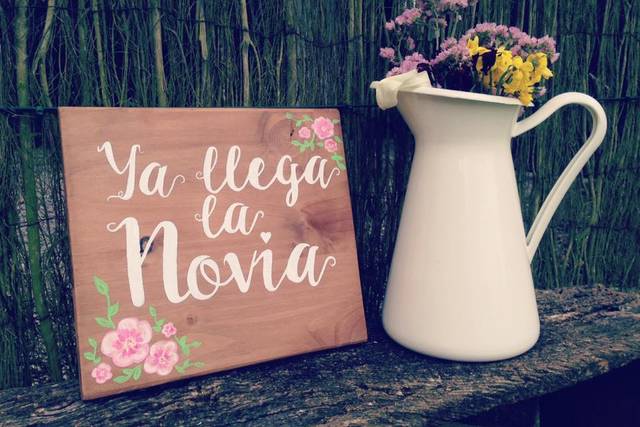 Cartelería de bodas