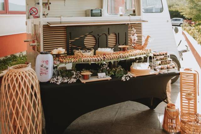 Foodtruck para bodas diferente