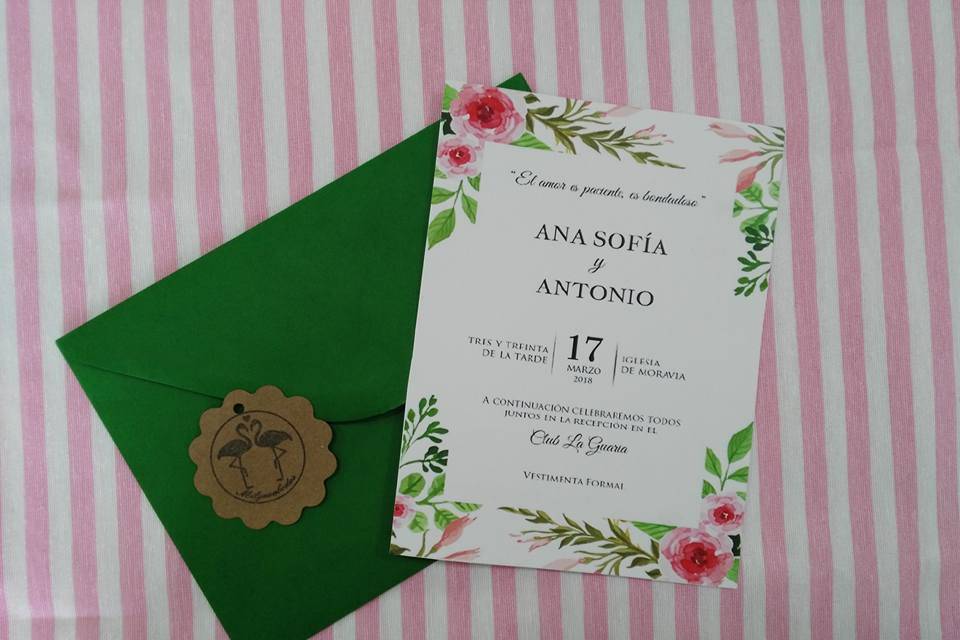 Invitación personalizada