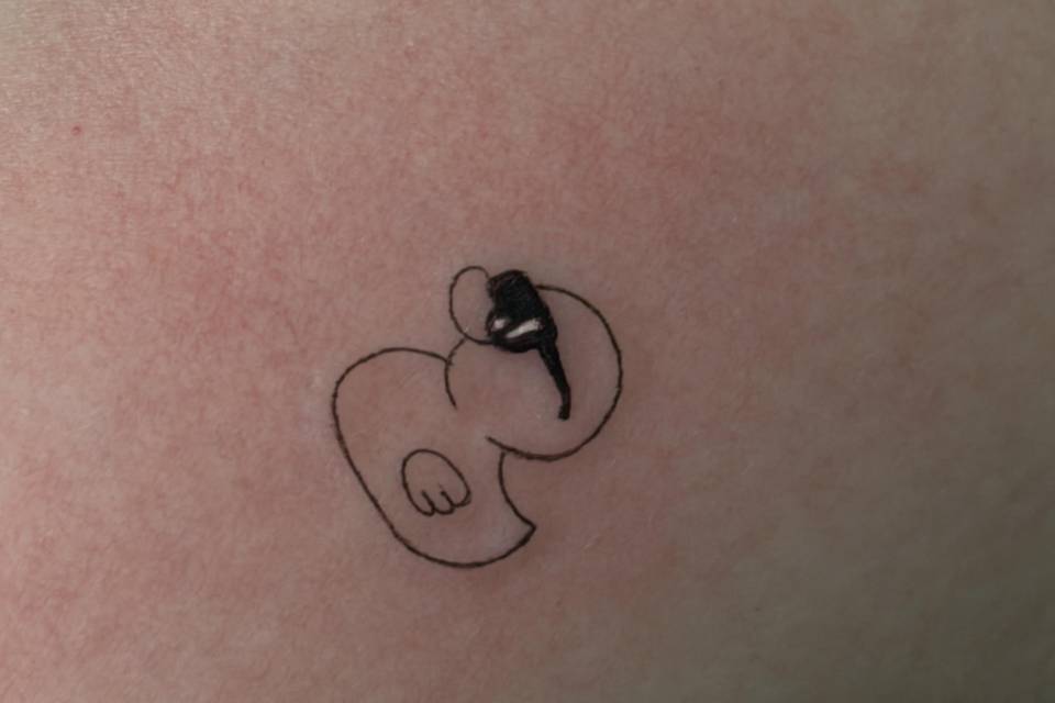 Tatuaje en grupo diseño único