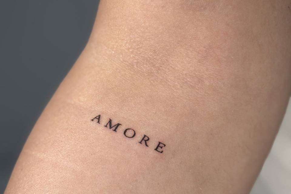 Tatuaje palabra