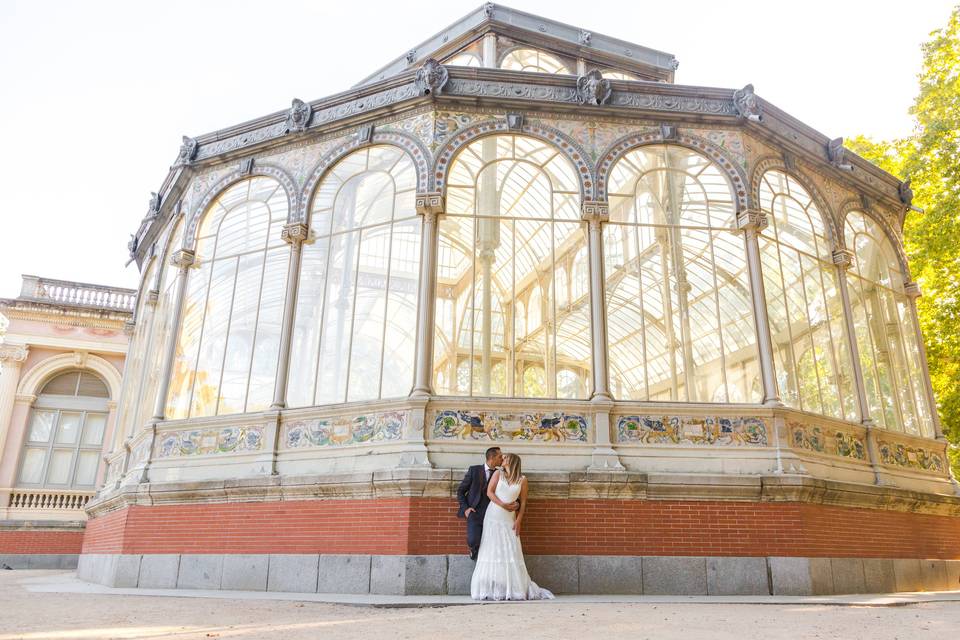 Postboda en el Retiro