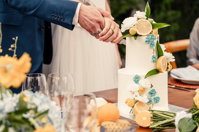 Tarta de bodas N&R