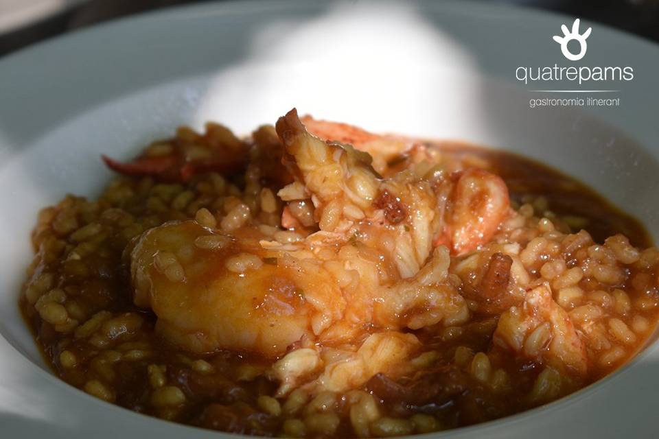 Arroz caldoso de bogavante