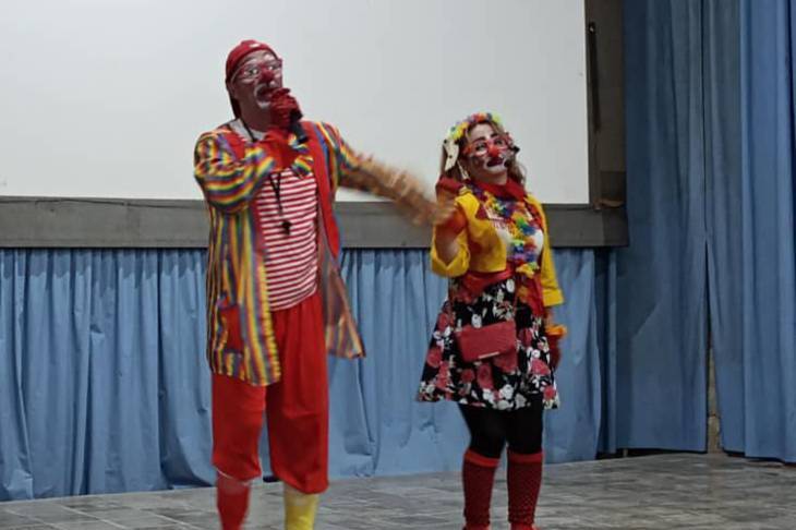 Actuación de circo