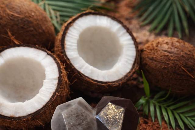 Jabón artesanal cacao y coco