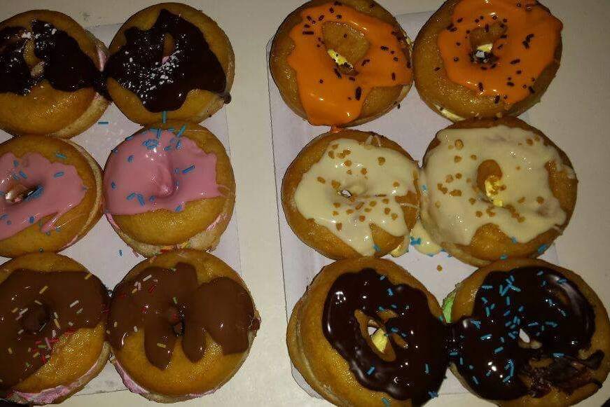 Buffet de donuts