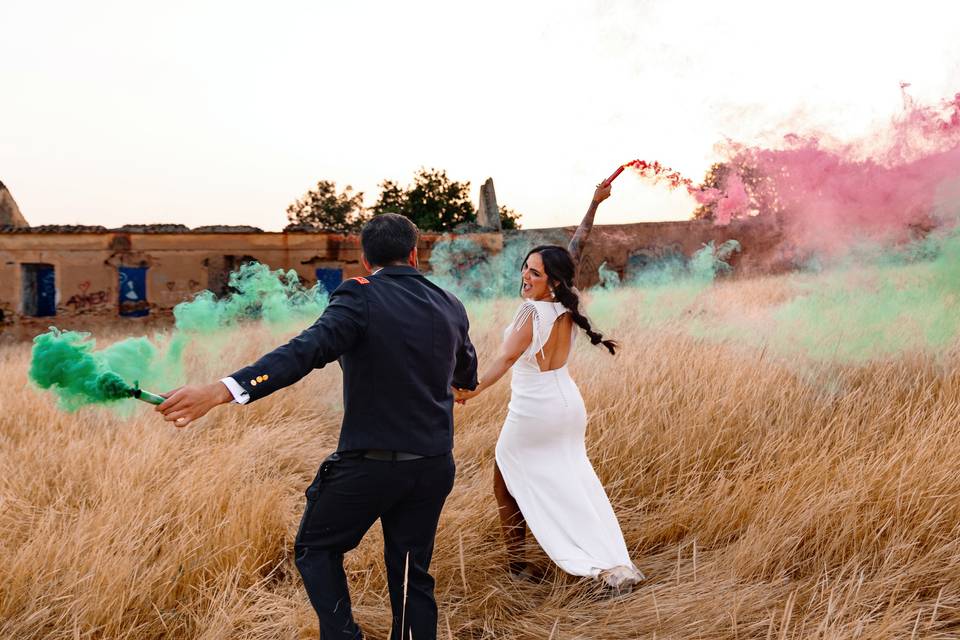 Coral y Carlos - Postboda