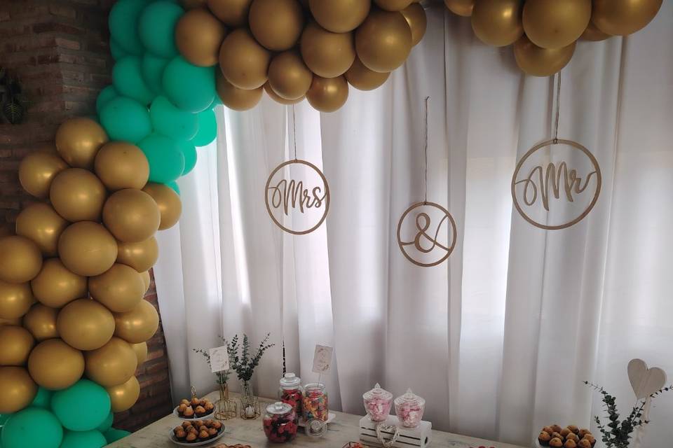 Mesa de dulces