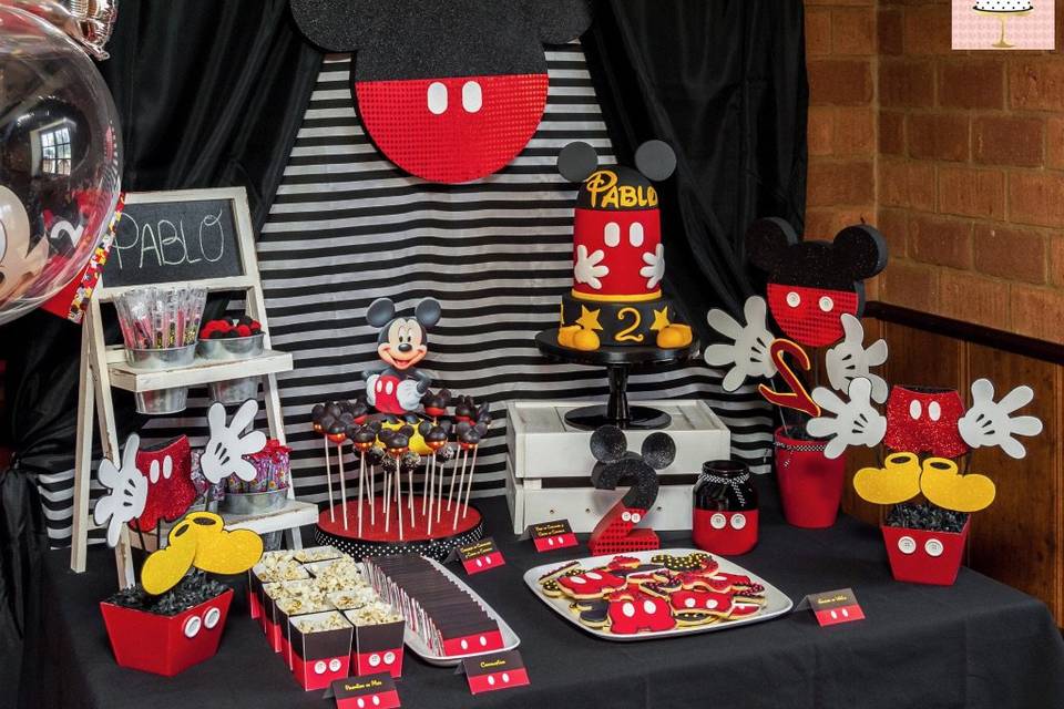 Mesa dulce de Mickey Mouse