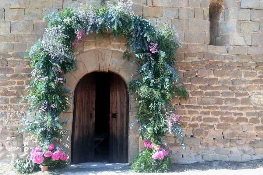 Entrada a la ceremonia