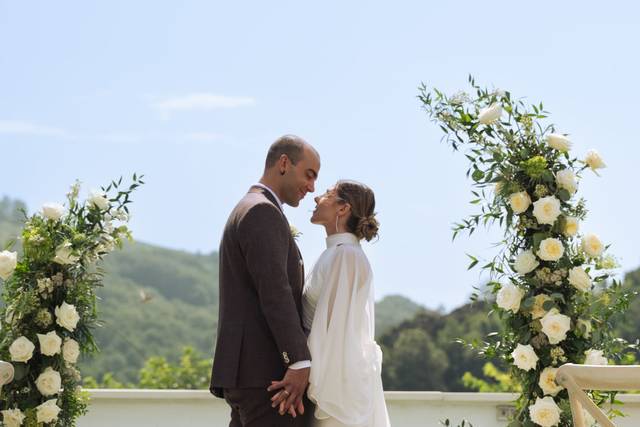 Ceremonia en el jardín