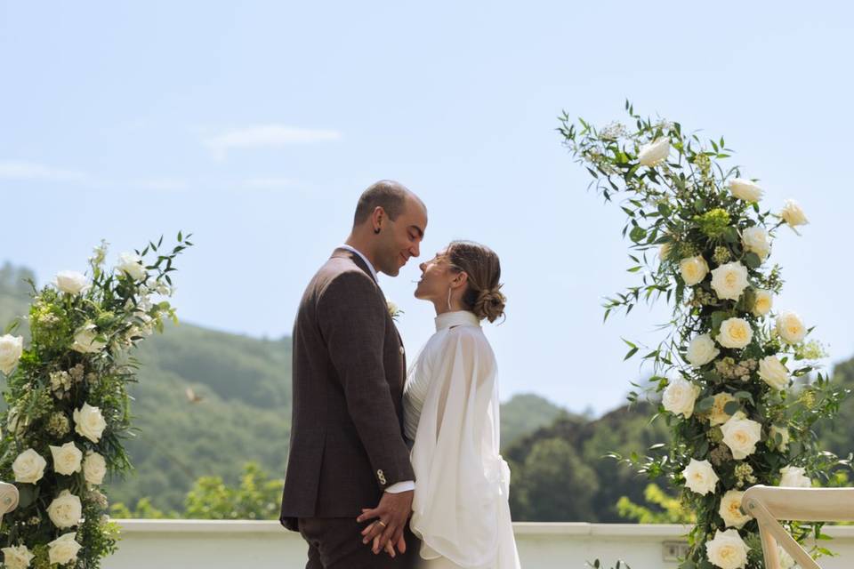 Ceremonia en el jardín