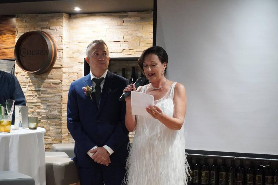 Bodas de plata Toñi y Pedro